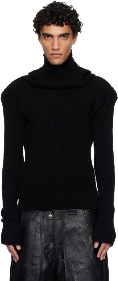Swampgod Black Palombaro Knit Sweater