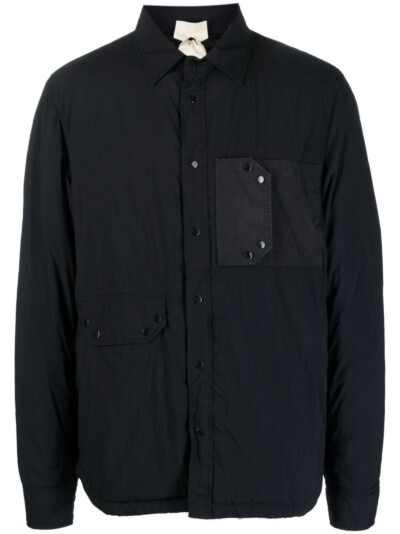 Ten C Black Nylon Jacket
