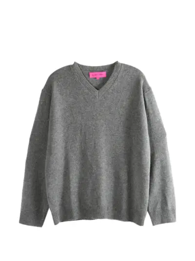 The Elder Statesman V-neck sweater - Grey