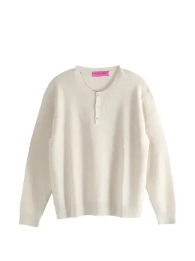 The Elder Statesman buttoned knitwear sweater - Neutrals