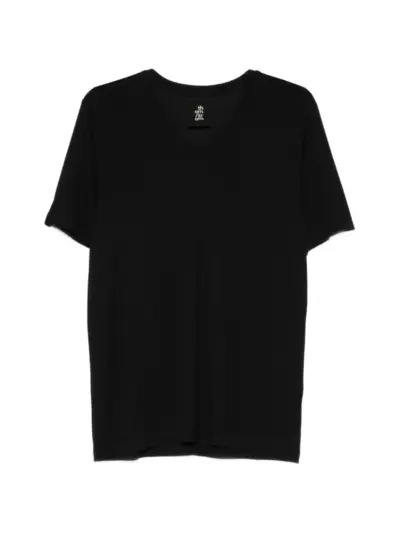 Thom Krom V-neck T-shirt - Black