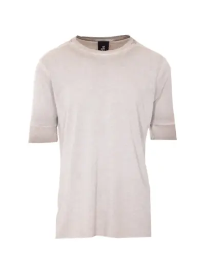Thom Krom crewneck distressed T-shirt - Neutrals