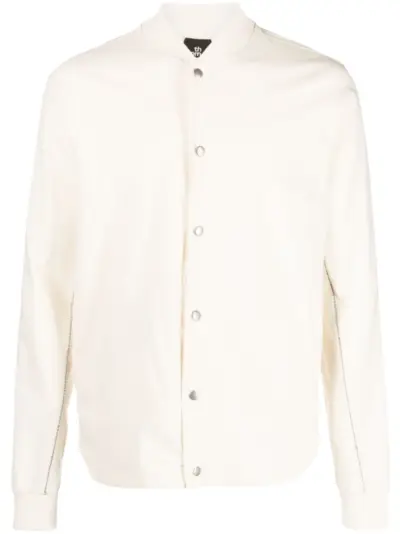 Thom Krom decorative-stitching bomber jacket - Neutrals