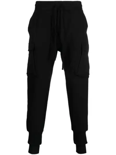 Thom Krom tapered cargo track pants - Black