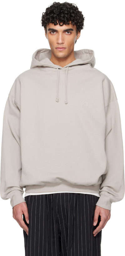 Y-3 Beige FT Hoodie