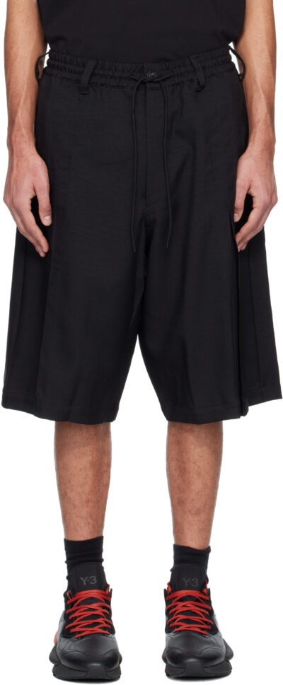Y-3 Black M SU PLT Shorts