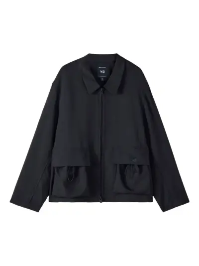 Y-3 flap-pocket jacket - Black