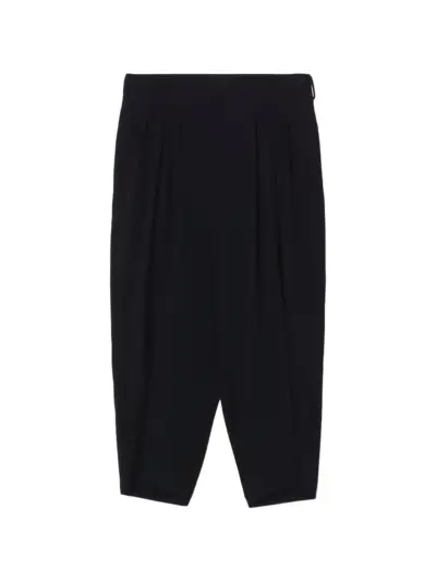 Yohji Yamamoto 12 Tucks pleated trousers - Black