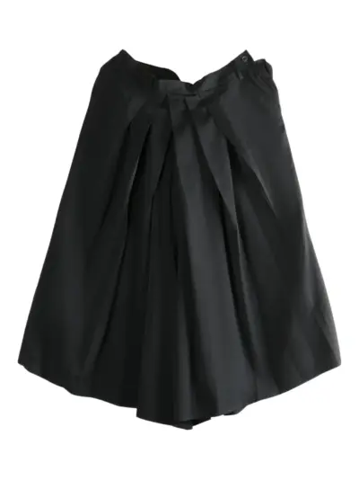 Yohji Yamamoto pleated trousers - Black