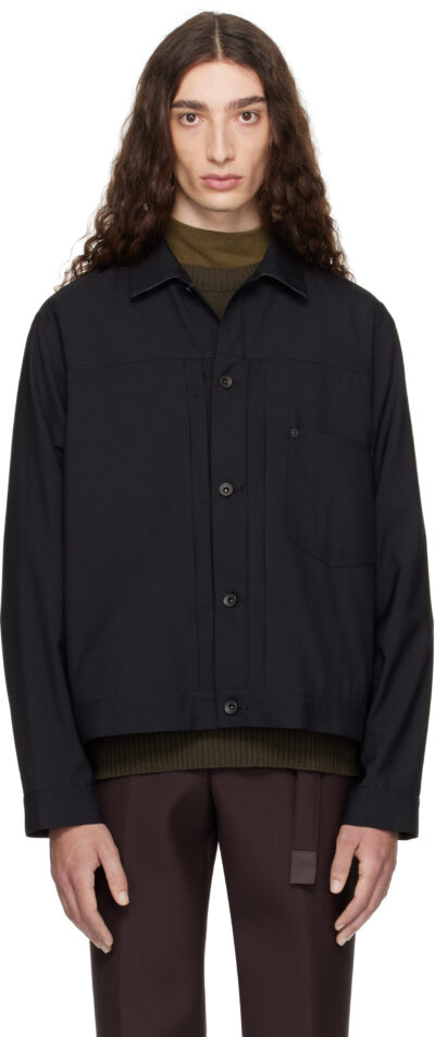 sacai Black Suiting Jacket