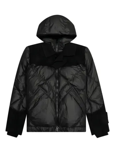 sacai padded jacket - Black