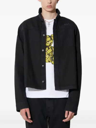 032c chest-pocket jacket - Black