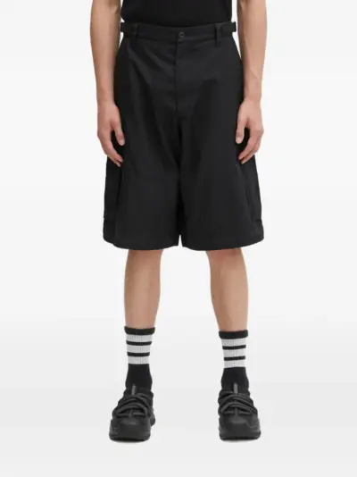 032c multiple-pockets cargo pants - Black