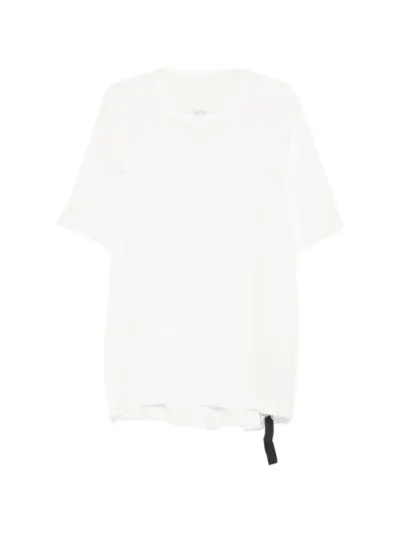69 BY ISAAC SELLAM frayed T-shirt - White