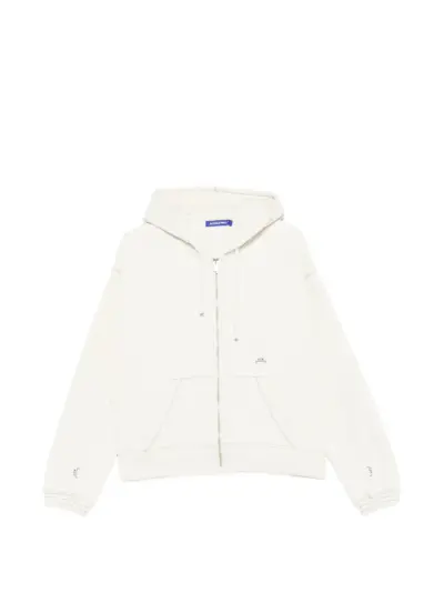 A-COLD-WALL* Millbank zip-up hoodie - Neutrals