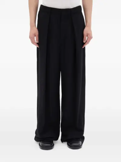 Ann Demeulemeester Botel pleated trousers - Black