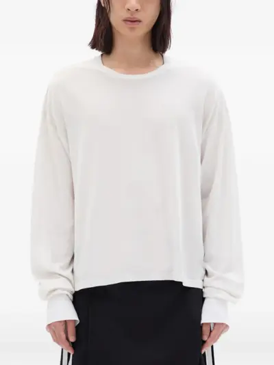Ann Demeulemeester Emiliuis long-sleeve T-shirt - White