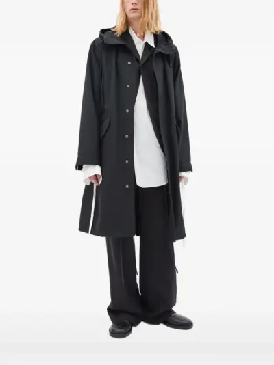 Ann Demeulemeester Obert hooded parka - Black