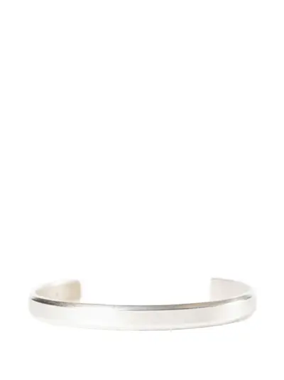 Ann Demeulemeester Rein minimalist squared bracelet - Silver