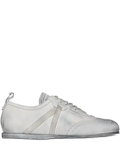 Ann Demeulemeester Siru Soft low-top "White" boxing sneakers