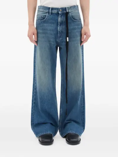 Ann Demeulemeester five-pocket flared jeans - Blue