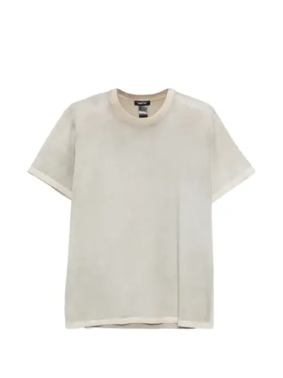 Avant Toi crew-neck T-shirt - Neutrals