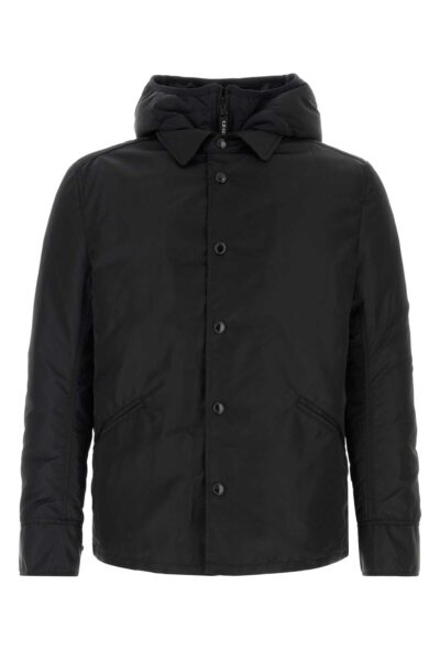 Black Nylon Junya Watanabe X Cp Company Down Jacket