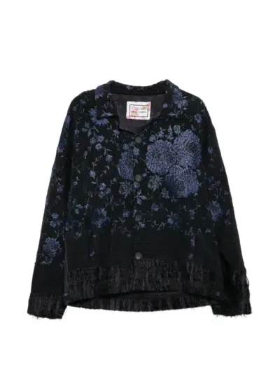 By Walid Piano Shawl New Jono jacket - Black