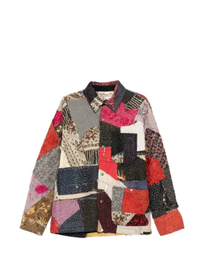 By Walid chinese repatch jacket - Red