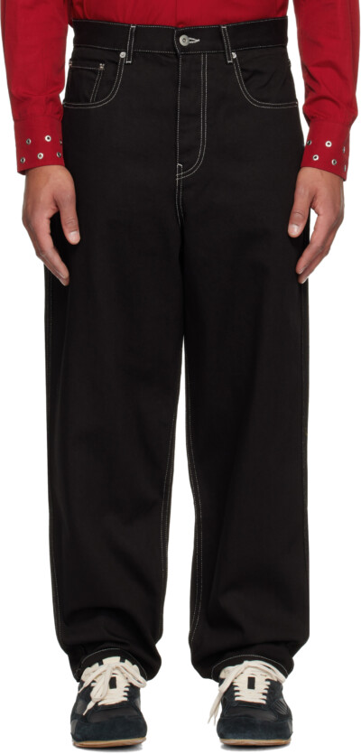 CASEY CASEY Black Leo Jeans