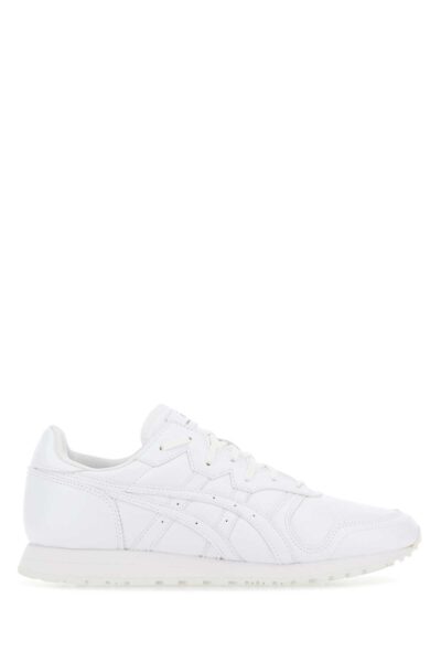 Comme des Garçons Shirt White Synthetic Leather Oc Runner Sneakers