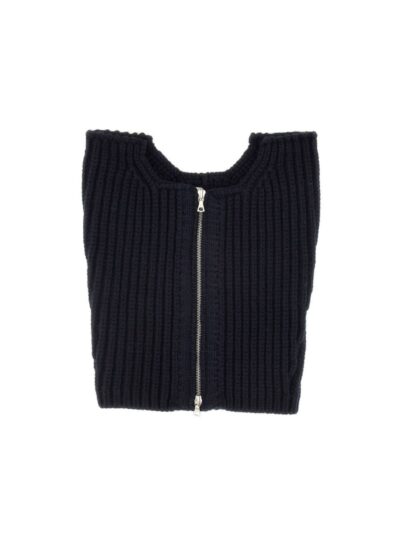 Dries Van Noten Wool Neck Warmer With Zipper