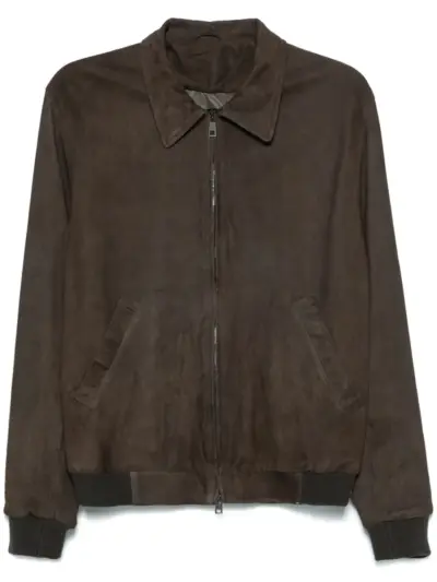 Giorgio Brato suede jacket - Brown