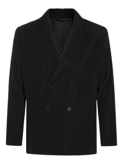Homme Plissé Issey Miyake Double Breasted Blazer