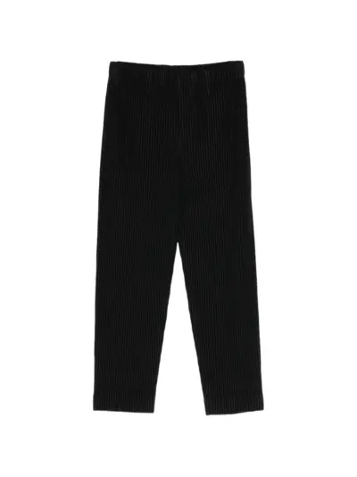 Homme Plissé Issey Miyake pleated trousers - Black