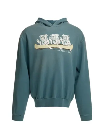 KAPITAL graphic hoodie - Blue