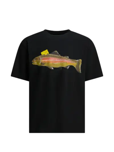 KAPITAL graphic short-sleeve T-shirt - Black