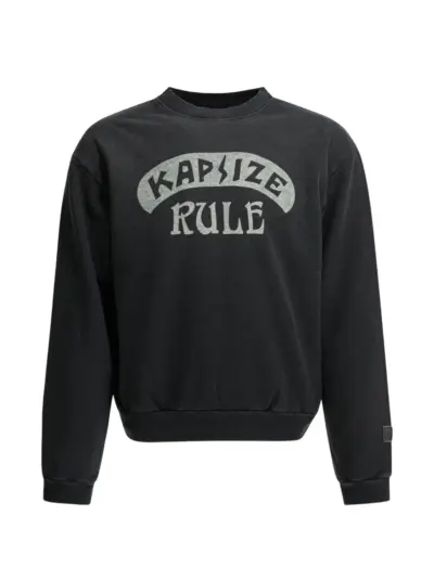 KAPITAL logo-print sweatshirt - Black