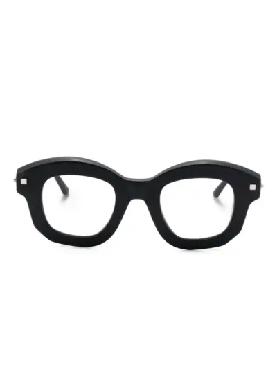 Kuboraum square-frame sunglasses - Black