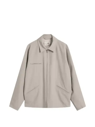 MM6 Maison Margiela zip pocket jacket - Grey