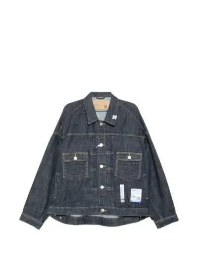 Maison MIHARA YASUHIRO Selvage denim jacket - Blue