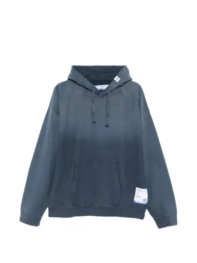 Maison MIHARA YASUHIRO Sun Faded Like hoodie - Blue