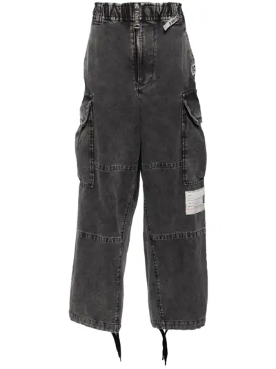 Maison MIHARA YASUHIRO amateur sewn military trousers - Black