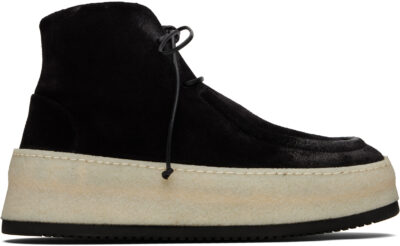 Marsèll Black Parapana Ankle Boots