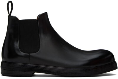 Marsèll Black Zucca Zeppa Boots