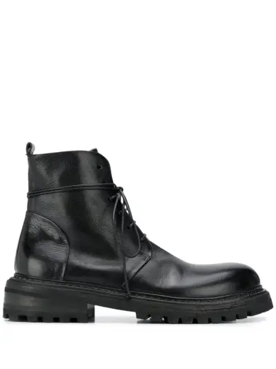 Marsèll Carrucola combat boots - Black