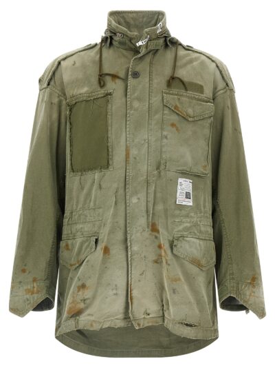 Mihara Yasuhiro distressed Field Jacket