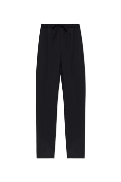 Mm6 Maison Margiela Trousers With Woolen Finish