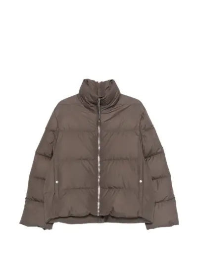 Moncler + Rick Owens Cyclopic padded jacket - Brown