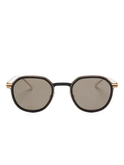 Mykita Birch gold-detail sunglasses - Black